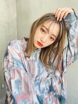 メーヴェ(Mowen) ケアブリーチ×ミルティーベージュ×イルミナ×艶髪