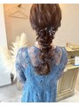 ミッグ(myg) 結婚式のヘアセットや、簡単なアレンジが得意です☆
