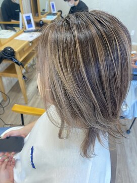 テーラヘアー 鎌ケ谷店(TELA HAIR) 白髪ぼかしハイライト