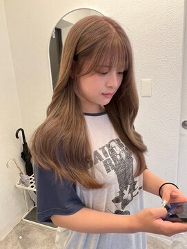 ボタン ハカタ(VOTAN hakata) 【YU_KA】ブリーチカラー/前髪カット/顔まわりカット/艶カラー