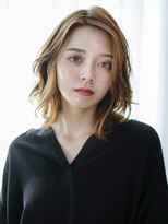 アイティーバイアルバム 下北沢店(IT by ALBUM)&nbsp;くびレイヤーセミディカーキベージュニュアンスカラー_9620