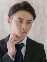 モッズヘア メン 上尾東口店(mod's hair men)&nbsp;七三分けフェードカットショートのイケメンスタイルR上尾