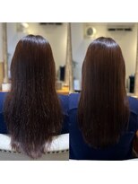 ハッコ(hacco) 艶髪ロング/白髪染め/ストレート/内巻き/ことりベージュ