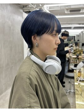 スー 渋谷(suu) ハイトーンショートボブショートマッシュショートハンサム