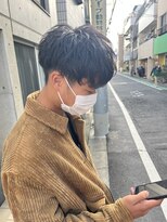 アイズ 海老名(AIZU)&nbsp;メンズカット メンズマッシュ ワンカール ニュアンスパーマ