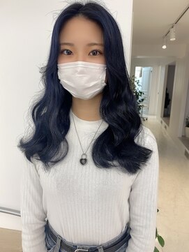 ハピネス 西大寺店(Happiness) 奈良髪質改善カラー　髪質改善トリートメント　ブルーブラック