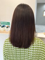 ミュゼプリュム(Musee plume)&nbsp;地毛風ストレート/ツンとしない自然なストレート