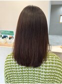 地毛風ストレート/ツンとしない自然なストレート