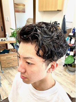 パンダ(PANDA)の写真/男性も通いやすい雰囲気が人気の秘密！男性から支持される理由は、再現性の高いカット技術にある◎