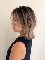 ジルブラン 錦糸町(JIL BLAN)&nbsp;ハイライトバレイヤージュダブルカラー20代30代40代グレージュ