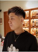 フェザーアップ　フェードカット