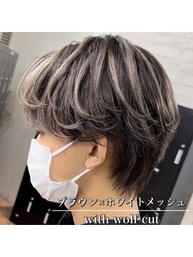 ジュイル シブヤ(JEWIL SHIBUYA) メッシュキャップハイライト、メッシュ