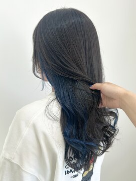 アヤラ オーガニックアンドスパ 東船橋店(AYALA) 【江添茉友】インナーカラー/ブルー/ブラック/韓国巻き