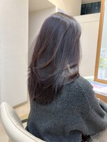 シュヴー 浦安店(CHEVEUX)&nbsp;ラベンダーベージュ　レイヤーカット　髪質改善