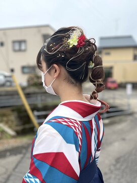 びゃんびゃん 浅水本店 卒業式/ヘアセット/袴/着付/着物