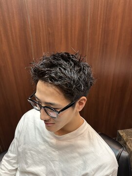 ヒロギンザ 新橋日比谷口店(HIRO GINZA) King Gnu井口理さん風　パーマ