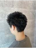 メンズラフスパイキーショート