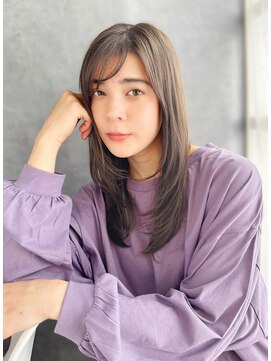 ミラー プラス エヌ(MIRROR+n) 20代30代40代　ミセス透明感小顔くびれレイヤーロング＃942