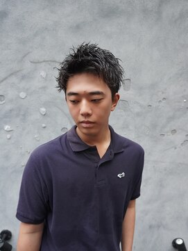 メンズグルーミングナンバーナイン(MEN'S GROOMING NUMBER NINE) スパイキーショート/姫路/【早田隼哉】