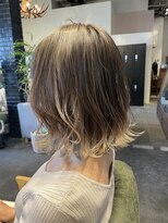 ムード マグ レーベル 南松本(MOOD Mag Label)&nbsp;20代30代40代ナチュラルハイライト立体感アッシュベージュ