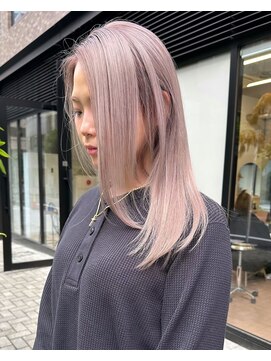 ヌエン 渋谷(NU/EN) 夏にオススメのピンクグレージュとナチュラルミディー