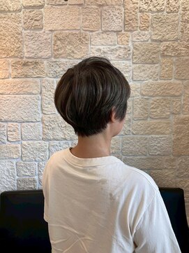 ヴァン カウンシル 川口店(VAN COUNCIL) アッシュグレーハイライト【東川口　ショートカット】