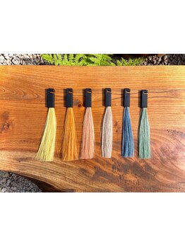 髪や頭皮に優しい自然の力で髪を美しくオシャレに＊ヘナだけに特化したカラーで心地よいひとときを♪