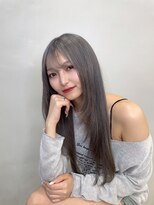 ラピス 渋谷本店(Lapis)&nbsp;オリーブグレージュ/ブリーチカラー