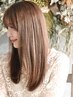 《パサつき→うるツヤ髪に》アヴェダカラー+トリートメント AVEDA3step