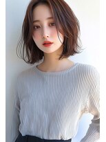 クシュ 所沢東口店(kusyu...)&nbsp;暗めカラーグランマッシュデザインカラーフェイスフレーミング