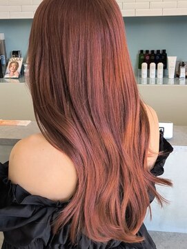 ドープリット(Dope LIT) ピンクベージュ/レイヤーカット/似合わせヘア