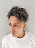 ツイストマッシュパイルツイストパーマツイストハーフバック
