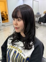 アルテヘアー(arte HAIR) 【arte HAIR】ロングレイヤー/ダークパープル
