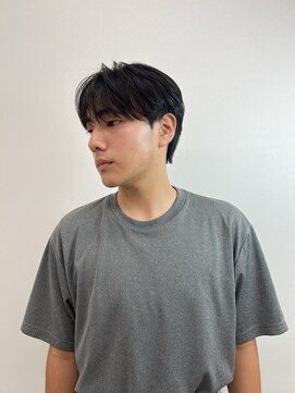 ステージ(STAGE) ダウンパーマ ニュアンスパーマ センターパート