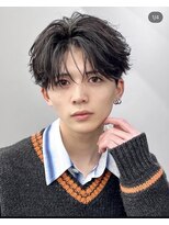 アストラ(ASTRA)&nbsp;MEN’S HAIR/波巻きツイストスパイラル/リバースセンターパート