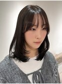 ダークパープル/ナチュラルショート/夏のヘアアレンジ/仙台