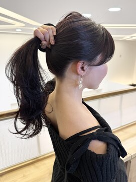 アテナ(ATENA) 結んでも可愛い顔まわりとレイヤーカット【中嶋翔也】