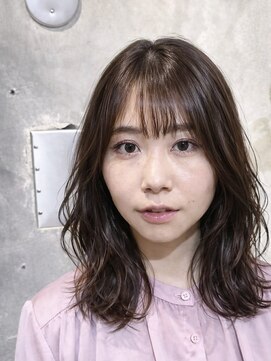 クリュウゲート 吉祥寺店(KURYU GATE) 抜け感たっぷりのミディアムスタイル