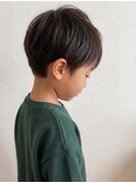 爽やかキッズカット男の子◎ツーブロックマッシュショート川越