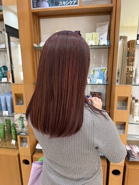 プランタンアヴェダ(printemps AVEDA) 大人カワイイ、コーラルカラー