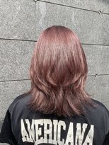 トリコ アヴェダ ららテラス北綾瀬(tricot AVEDA) ミディアム/ミディアムレイヤー/レイヤー/ピンク
