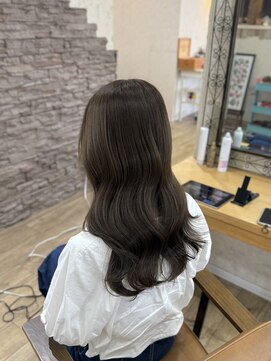 ヘア カンパニー トワ 千葉店(TOWA) 千葉/千葉駅/ミルクブラウン/ダークパープル/ヘッドスパ_630