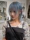 ノエマ(NOEMA)の写真/【透ける柔らかさ、透明感カラー】赤みを抑えたカラーで自然に垢抜け。理想の髪色をNOEMAで叶える。