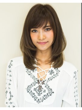 アフロート ギンザ(AFLOAT GINZA) ひし形カットで小顔スタイル