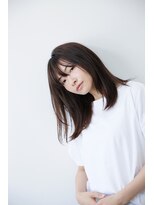 ルータス(loutus) 【loutus】ミディアム ストレート&こなれバング/武蔵小杉