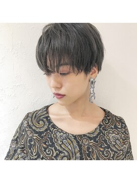 レンク(LENC) Coast.ベリーショート×グレージュ×大人かっこいい