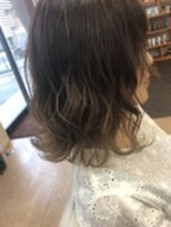 ベルポートヘア(Bellport hair)&nbsp;バレイヤージュon透明感グレージュ