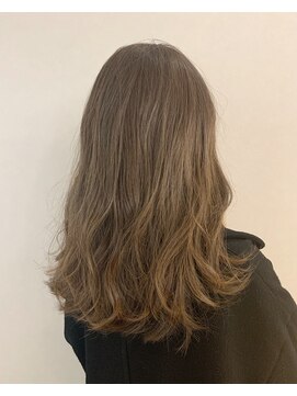 ウノプリール 茶屋町店(unopulir) ほんのりラベンダーグレージュ