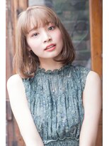 ケイト(kate)&nbsp;【kate】☆大宮　ミルクティーベージュ×内巻きモテボブ