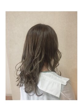 ジプソ(Gypso Hair salon) 【 透明感カラー × ハイトーンオリーブベージュ 】